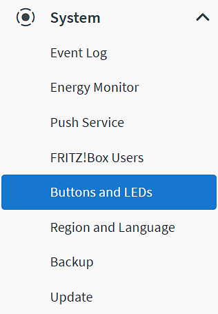 FRITZ!Box Buttons LEDs Menu | Zen internet