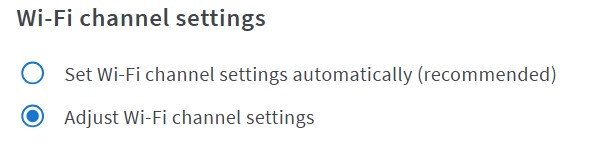 FRITZ!Box Wi-Fi Channel Settings | Zen internet